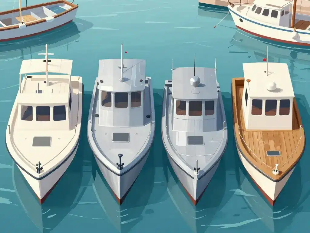 bateau peinture coque polyester aluminium acier bois