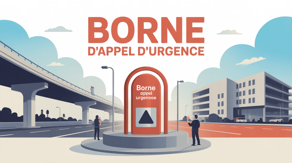 borne d'appel d'urgence illustration installation et sécurité