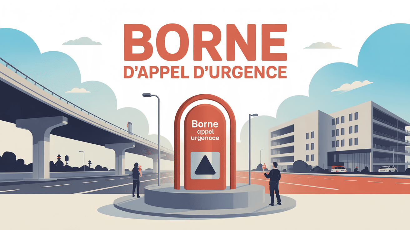 borne d'appel d'urgence illustration installation et sécurité