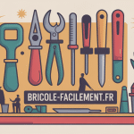 illustration bricolage bricole-facilement.fr avec outils et atelier