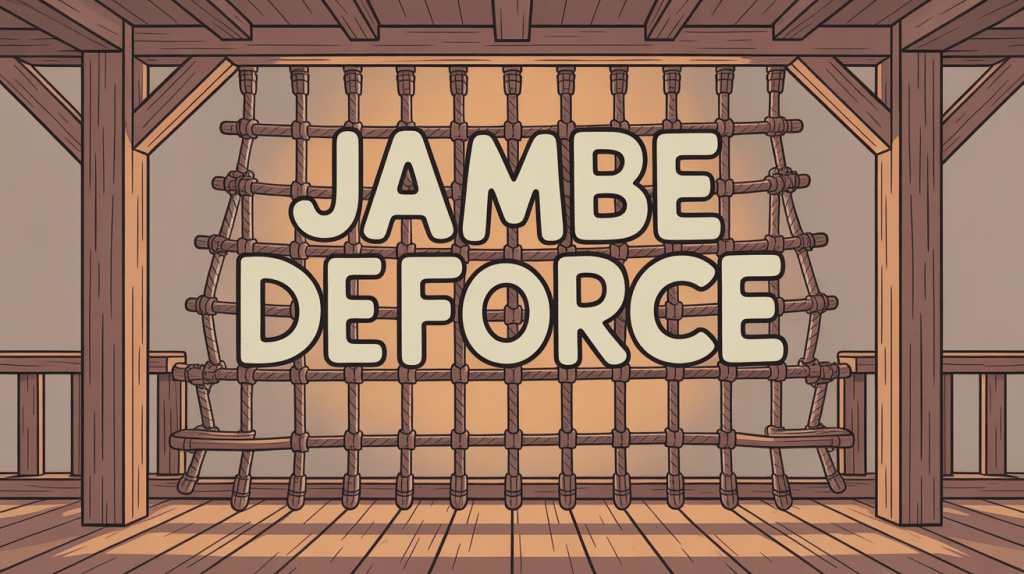 charpente jambe de force illustration structurelle