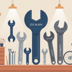 illustration des usages cle a allen bricolage velo meuble