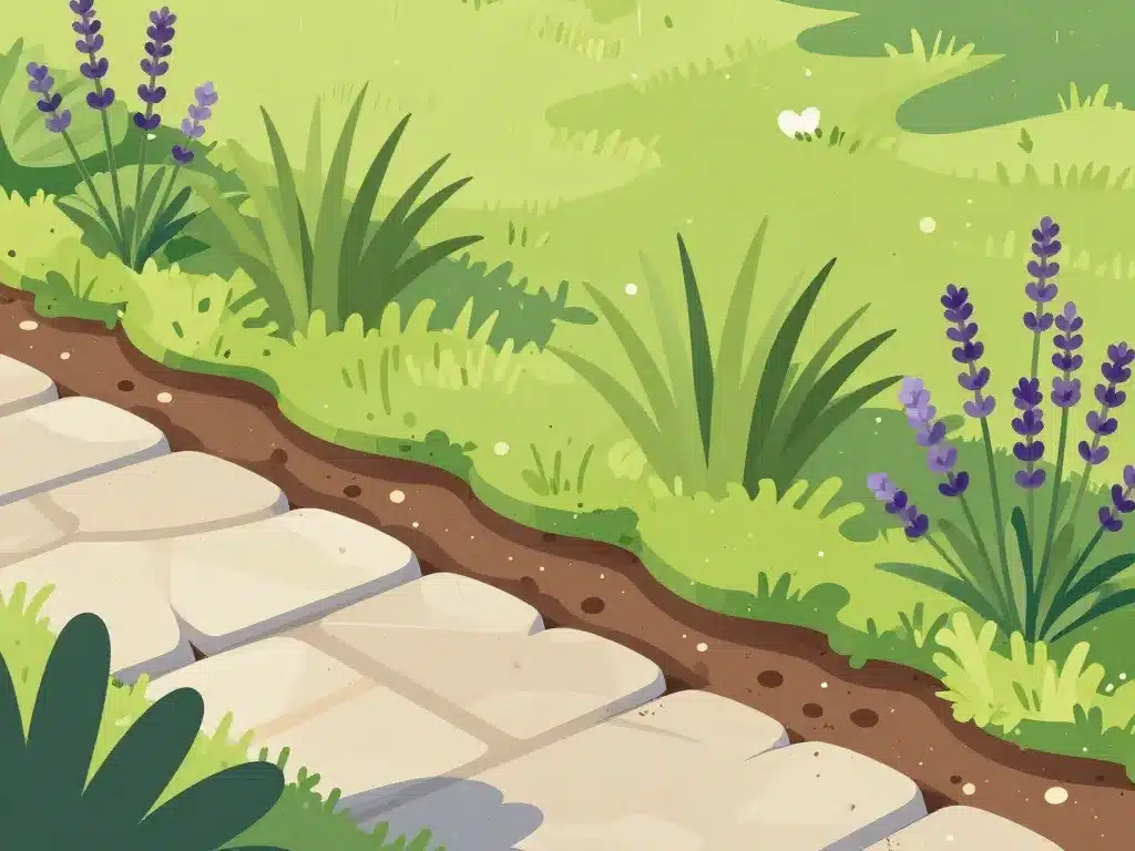 concevoir bordure lavande et graminées site et ambiance