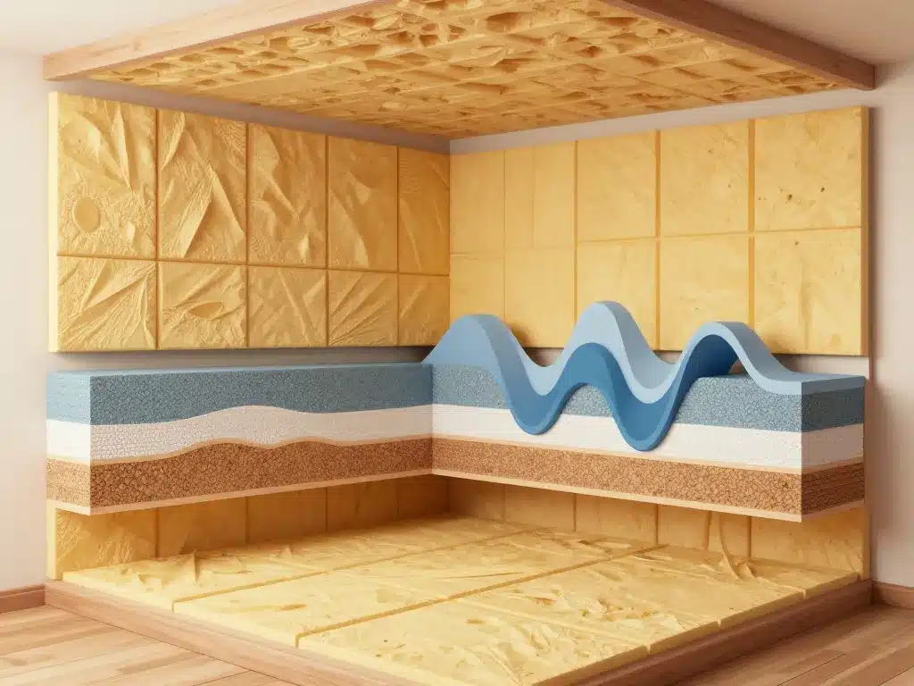 solutions insonorisation murs sols plafonds illustration