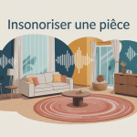 Illustration centrale insonoriser une pièce