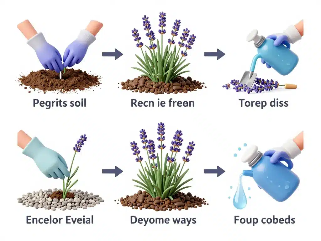 Gestes urgence maladie lavande qui sèche traitements
