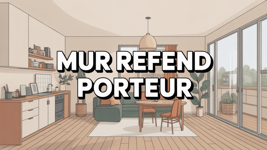 illustration mur refend porteur rôle structurel