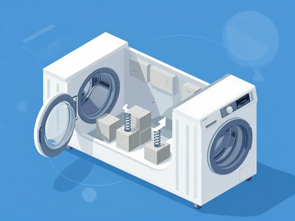 peut on coucher une machine à laver couchée schéma