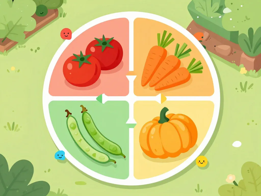 plan de potager permaculture rotation cultures