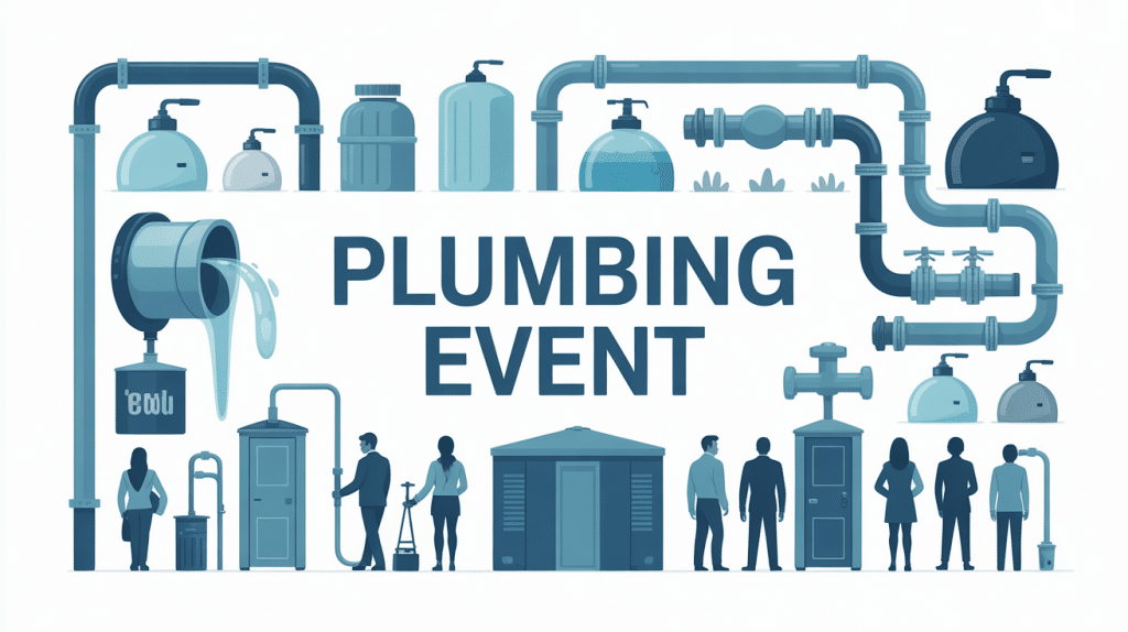 illustration plomberie event logistique