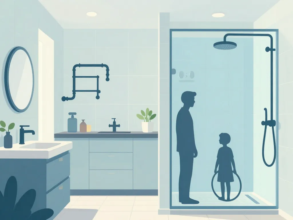 Illustration plomberie norme pièce par pièce