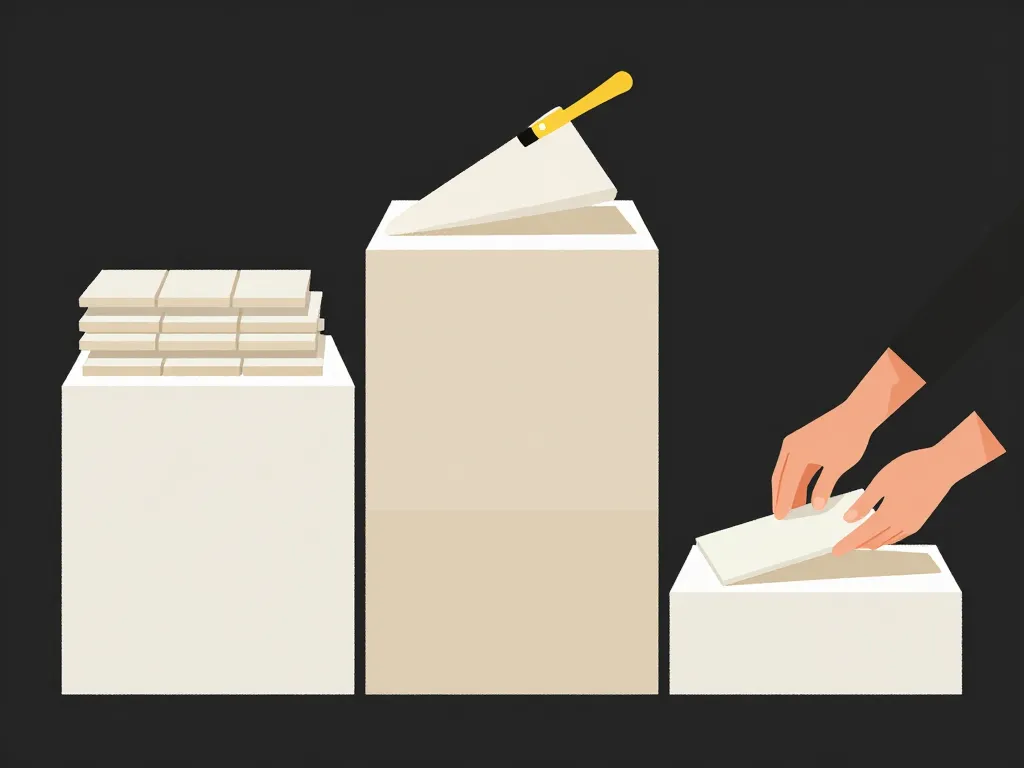 poser du carrelage sur du carrelage inconvénients étapes préparation sol