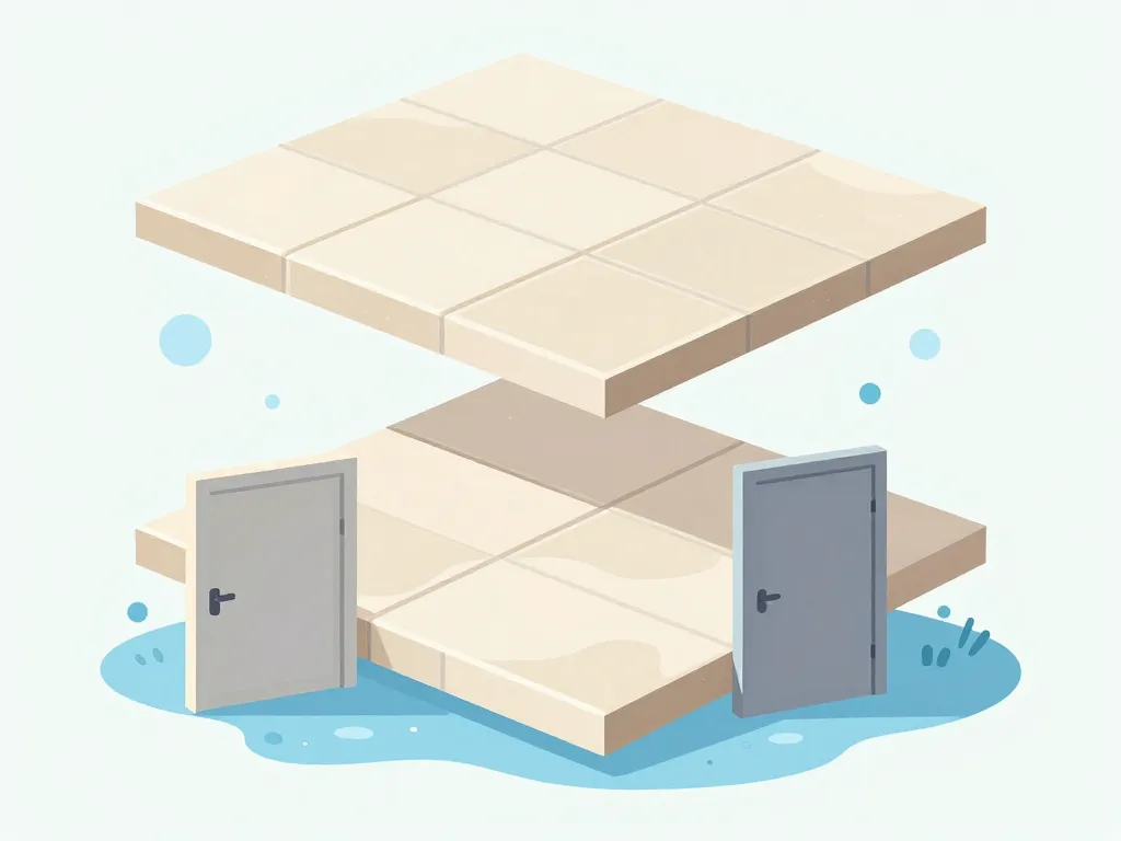 poser du carrelage sur du carrelage inconvénients problèmes support et humidité