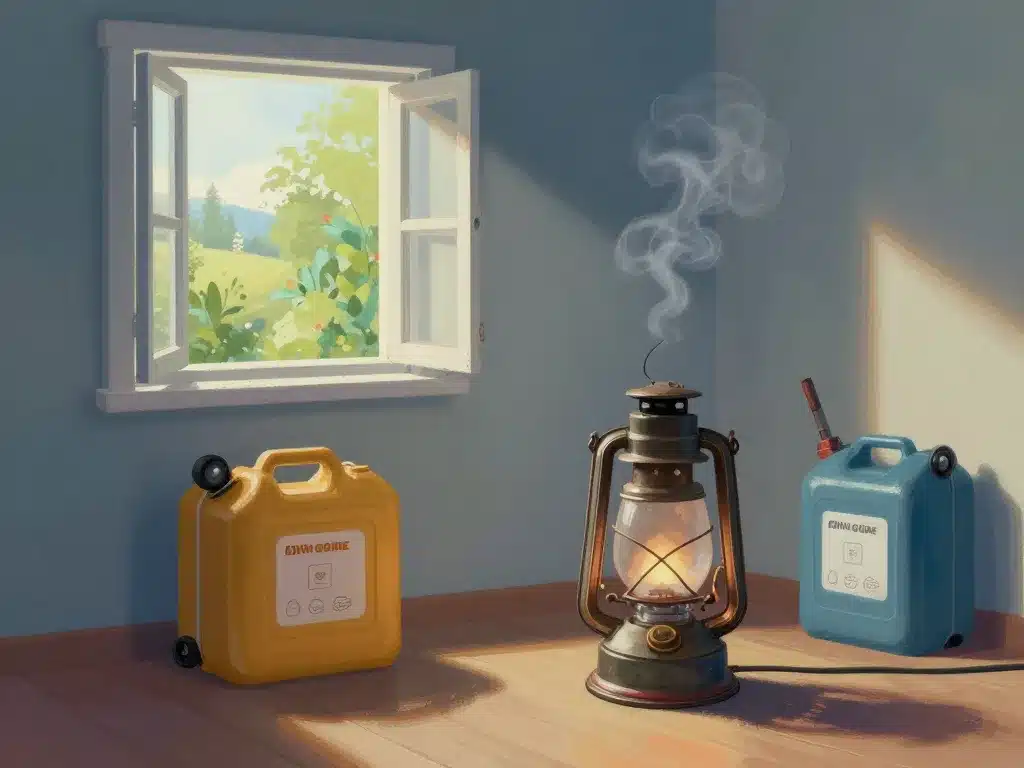 pourquoi mon poêle à pétrole se met il en erreur carburant et ventilation