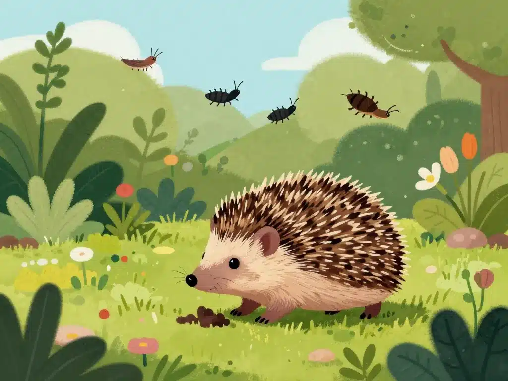 Avantages trou de hérisson dans le jardin