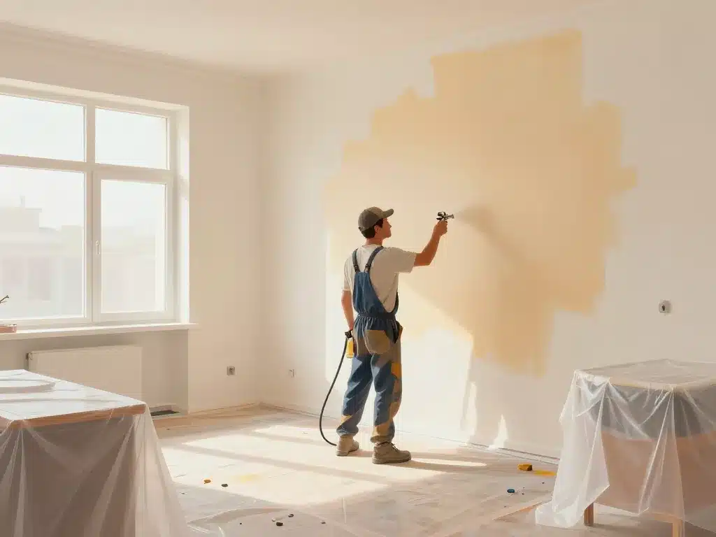 préparation surfaces airless deco application peinture