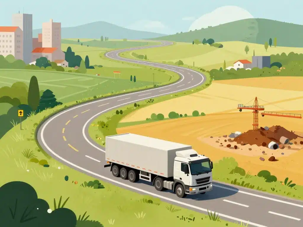 prix beton toupie facteurs variation illustration