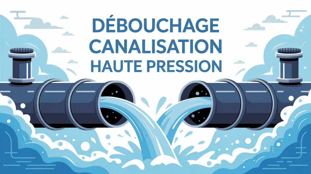 illustration prix debouchage canalisation haute pression
