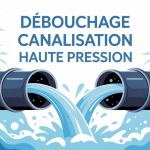 illustration prix debouchage canalisation haute pression