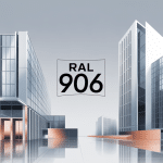 illustration ral colour 9006 surfaces métalliques contemporaines