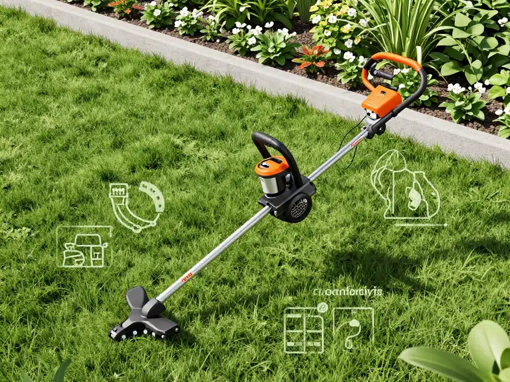 stihl fs 50 coupe bordure sur gazon
