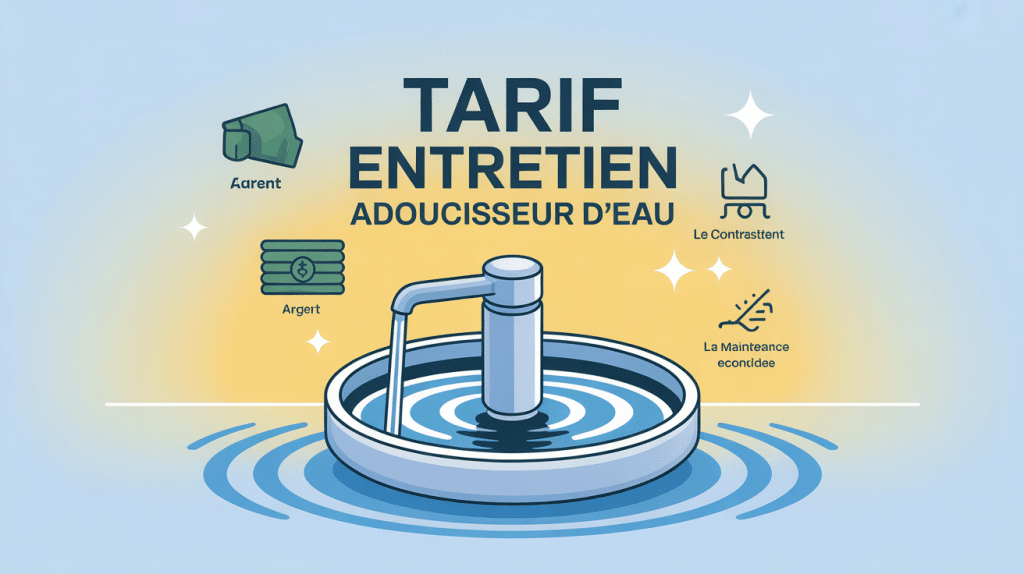 Illustration centrale du tarif entretien adoucisseur d'eau
