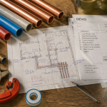 batievol plomberie et chauffage échantillons tuyaux outils