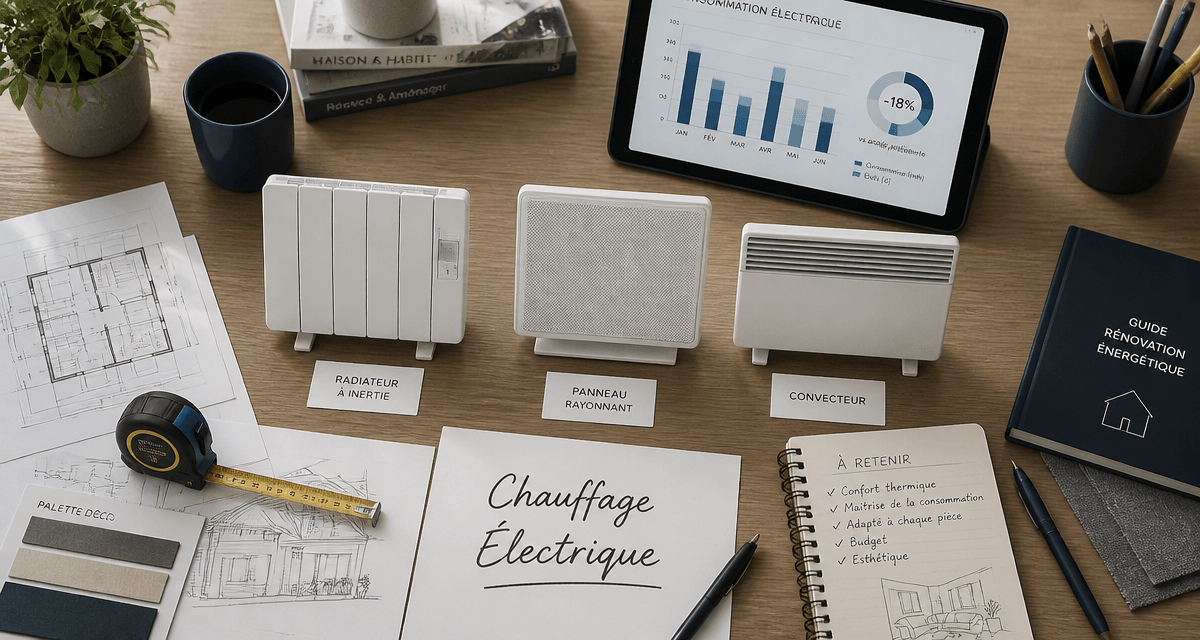 chauffage individuel electrique radiateurs plans consommation