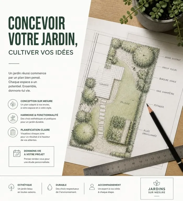 Plan de jardin : comment faire pour aménager son espace extérieur étape par étape