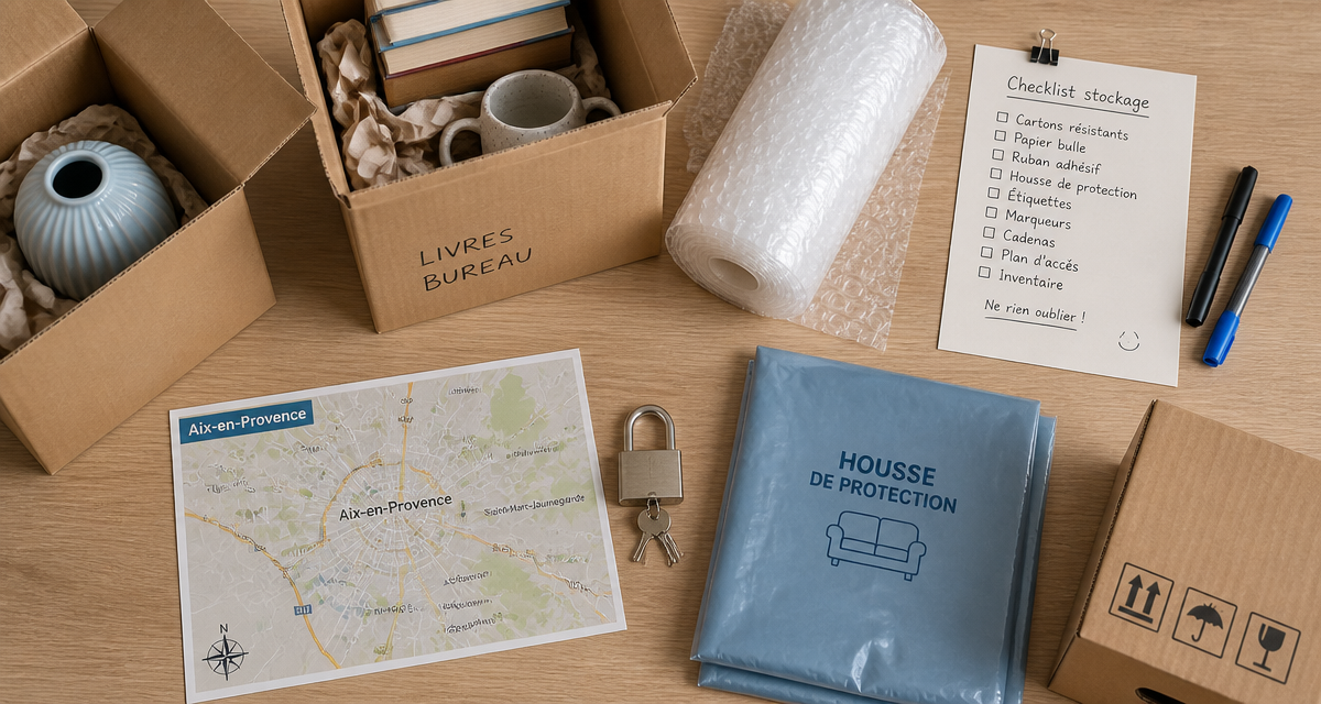 garde meuble aix en provence cartons checklist
