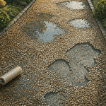 hydroway problème flaques eau graviers décollés
