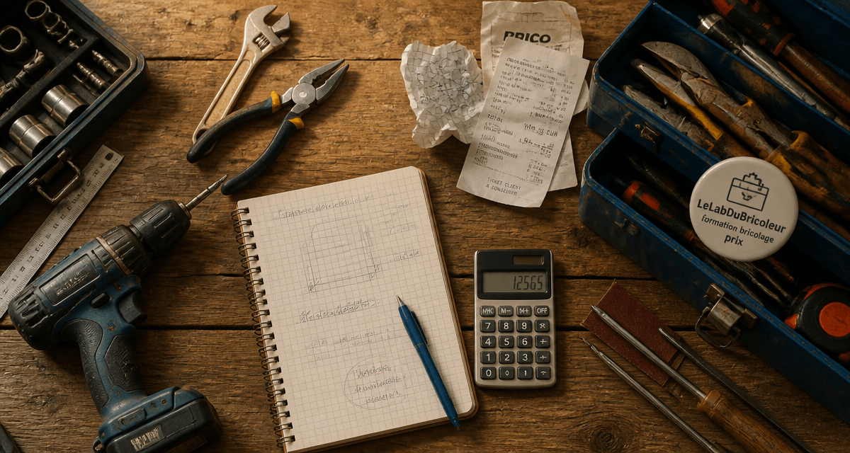 lelabdubricoleur formation bricolage prix outils et factures