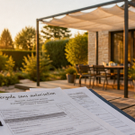 pergola démontable sans autorisation dossier mairie terrasse
