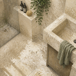 travertin salle de bain inconvénients humidité