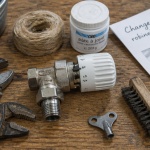 changer robinet thermostatique radiateur vue outils