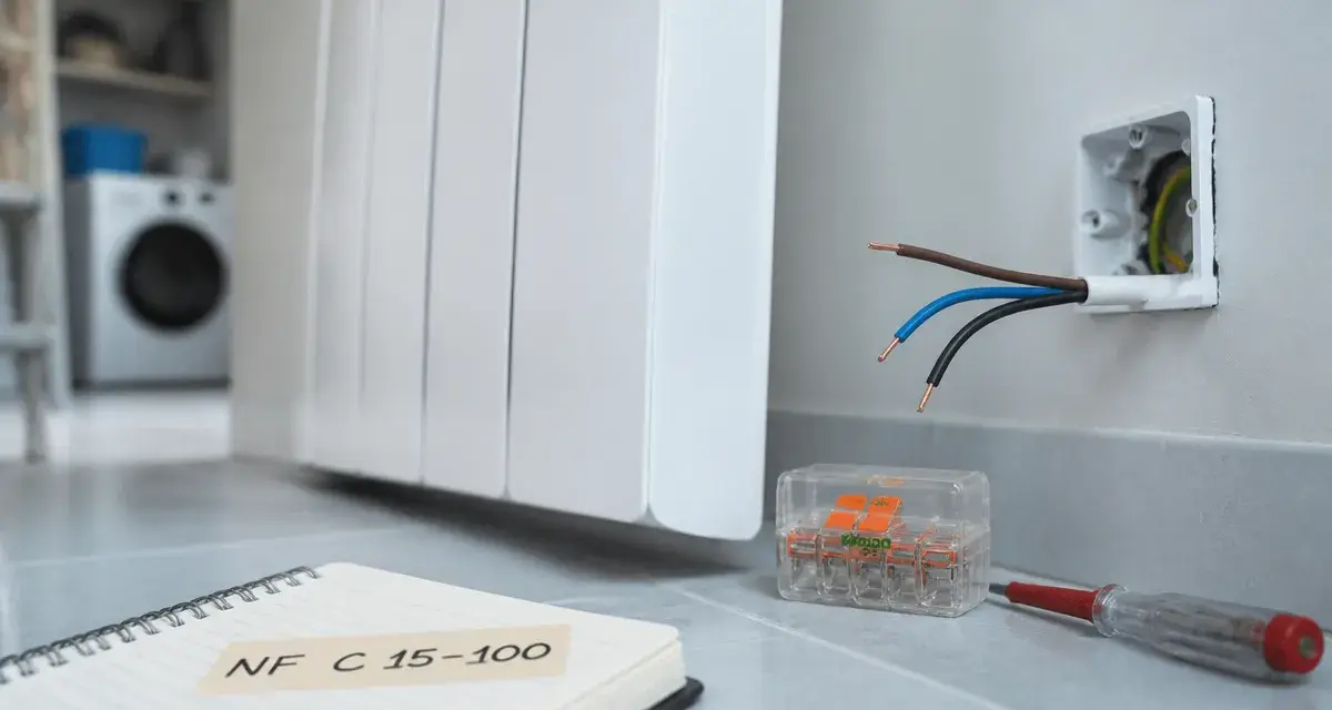 Comment brancher un radiateur électrique : câbles et raccordement sécurisé