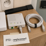 Ou placer boitier fibre optique dans une maison : PTO et ONT au bon emplacement