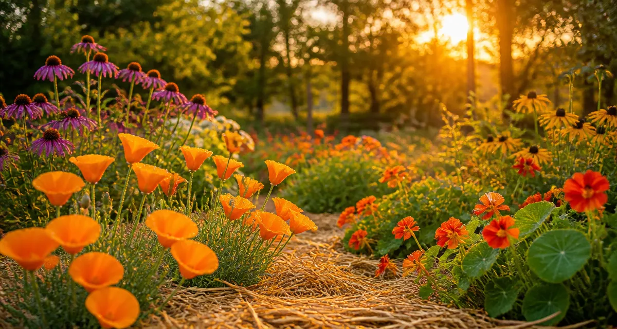 que planter en juillet août fleurs massifs été