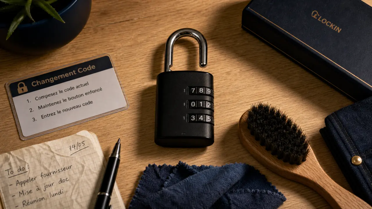 Code cadenas : anse et molettes, avant de forcer l’anse