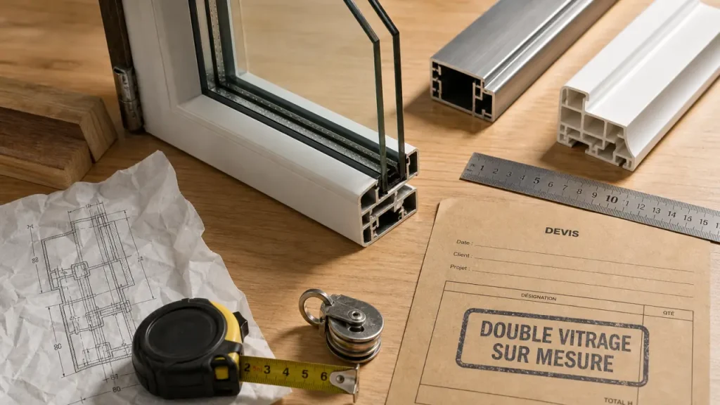 Fenetre double vitrage sur mesure pour isoler et garder le style