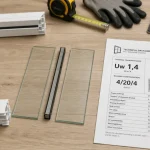 Fenêtres double vitrage PVC Uw 1,4, dormant 70 mm