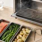 Four vapeur avis : cuisson vapeur basse pression, légumes et saumon
