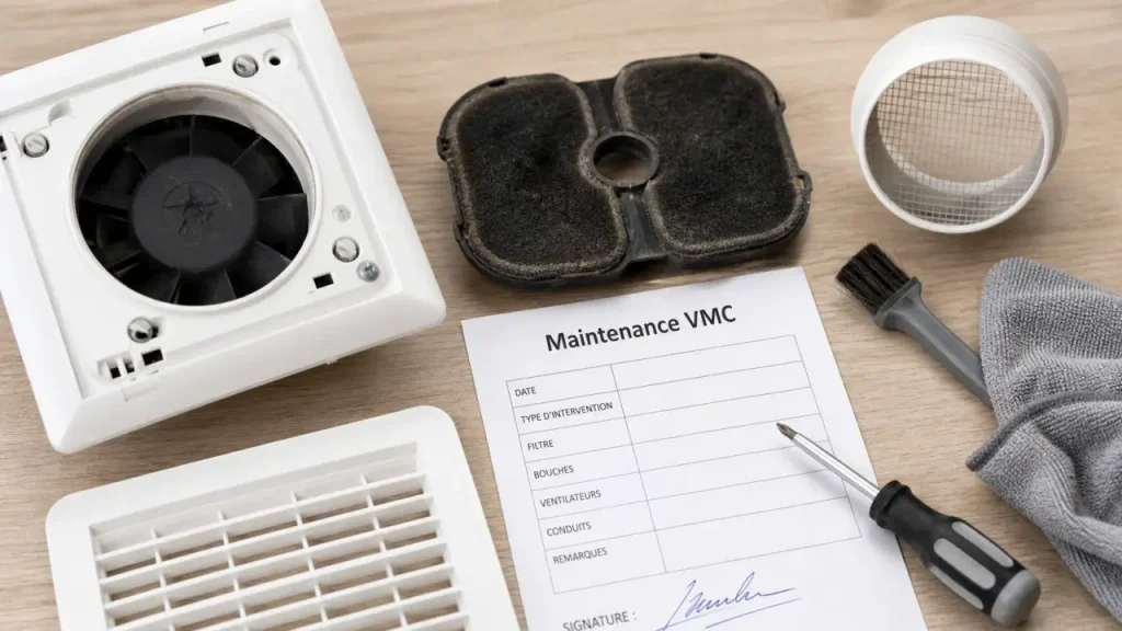 Maintenance VMC : filtres et signaux d’alerte