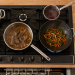 Meilleur plaque de cuisson gaz 5 feux : flamme bleue et 5 brûleurs