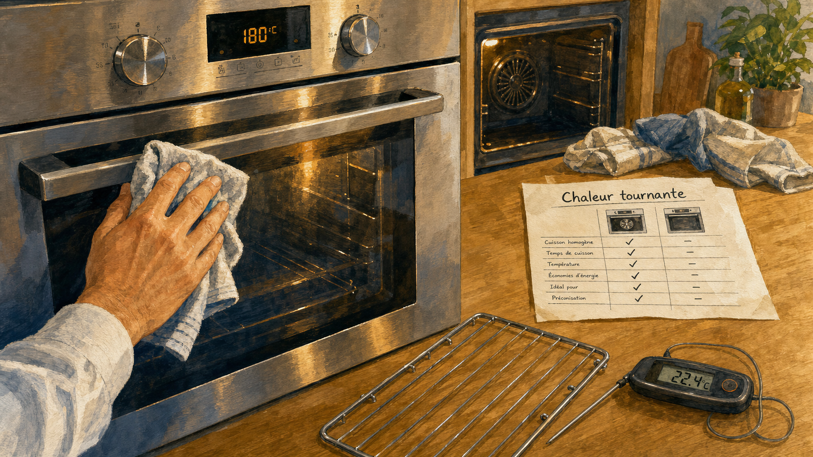 Quel four choisir : chaleur tournante, pyrolyse et capacité