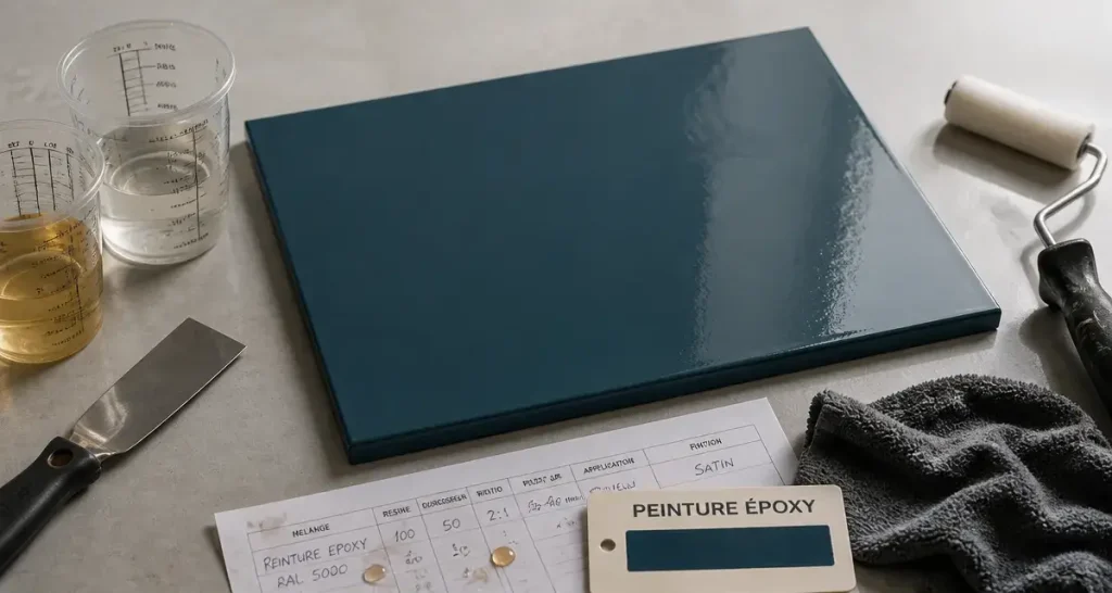 Peinture époxy murale : guide technique pour une protection haute performance