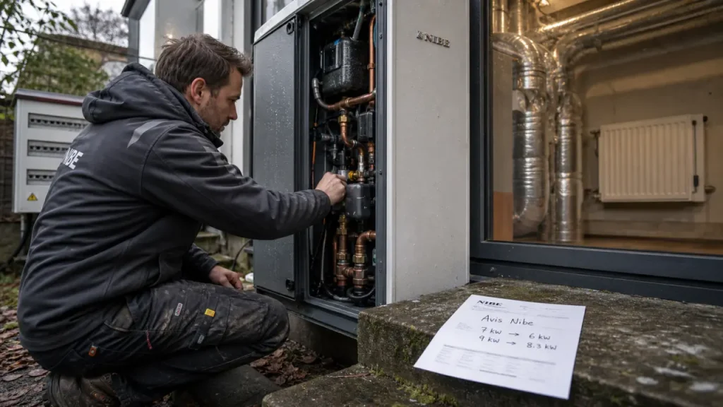Pompe à chaleur Nibe : silence et performance, mais un prix élevé à anticiper