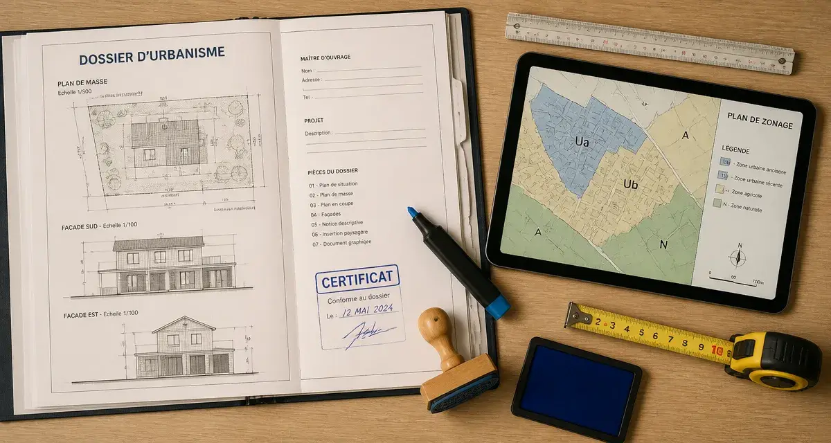 Regles urbanisme pour permis : plan et certificat