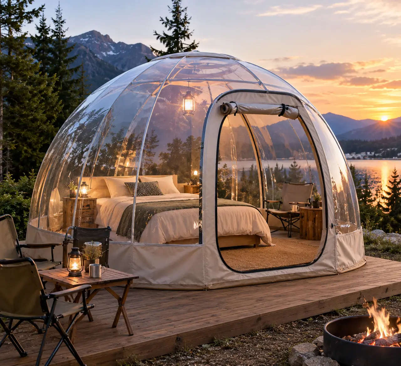 Yourte familiale pour le camping : quelle taille choisir ?