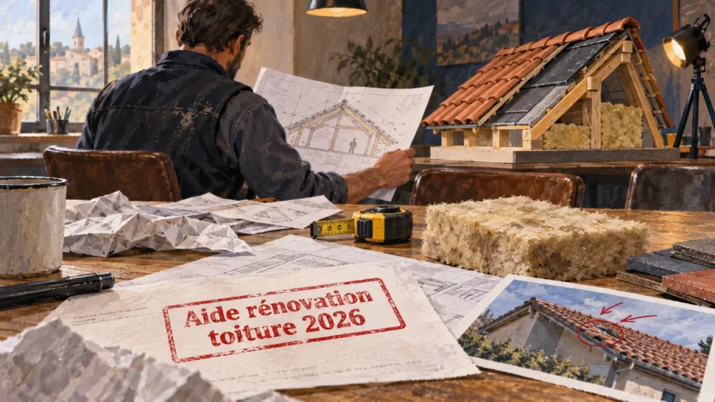 Aide rénovation toiture 2026 : vérifiez ces dépenses avant de signer
